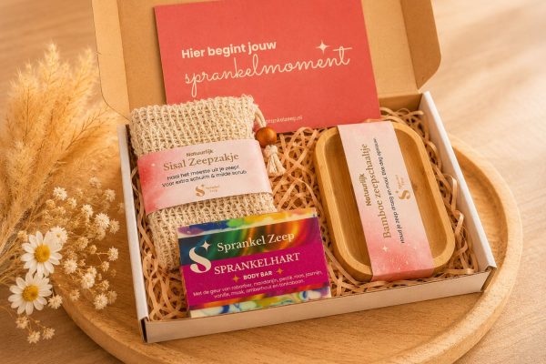 Cadeauset Sprankel Momentje | Sprankel Zeep